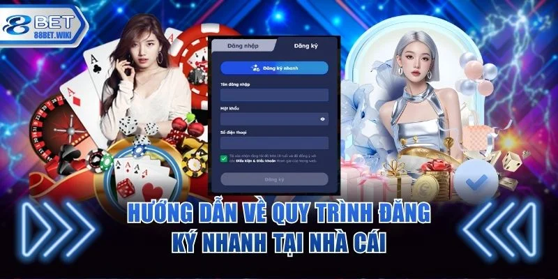 Hướng dẫn về quy trình đăng ký nhanh tại trang web nhà cái