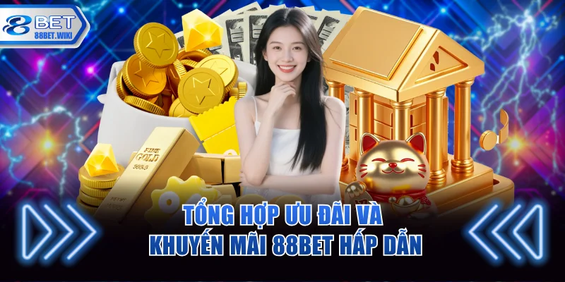 Tổng hợp ưu đãi và khuyến mãi 88BET hấp dẫn